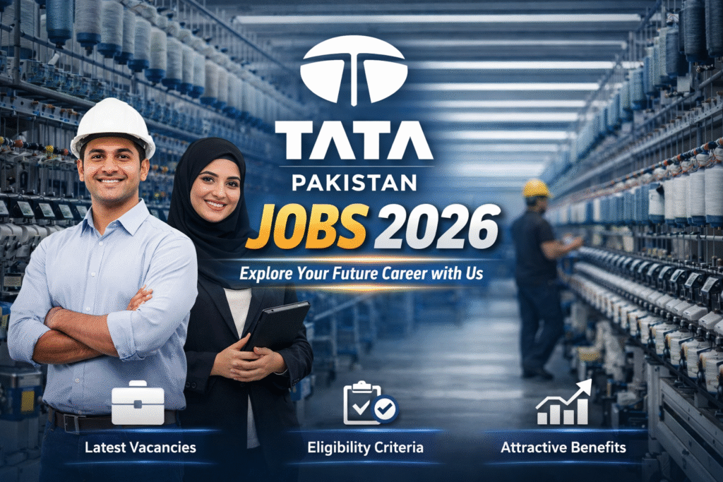 Tata Pakistan Jobs 2026