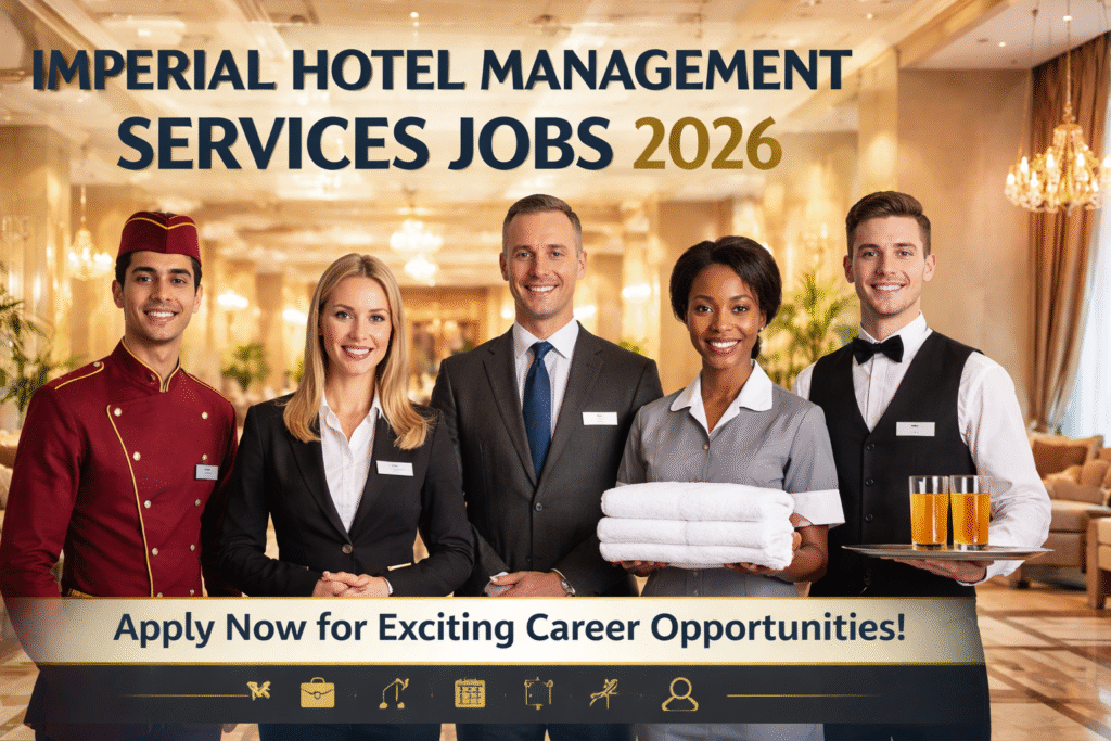 Imperial Hotel Management Services Jobs 2026