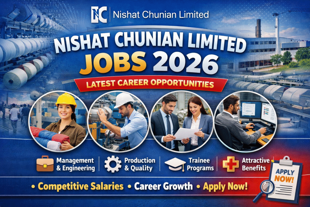Nishat Chunian Limited Jobs 2026