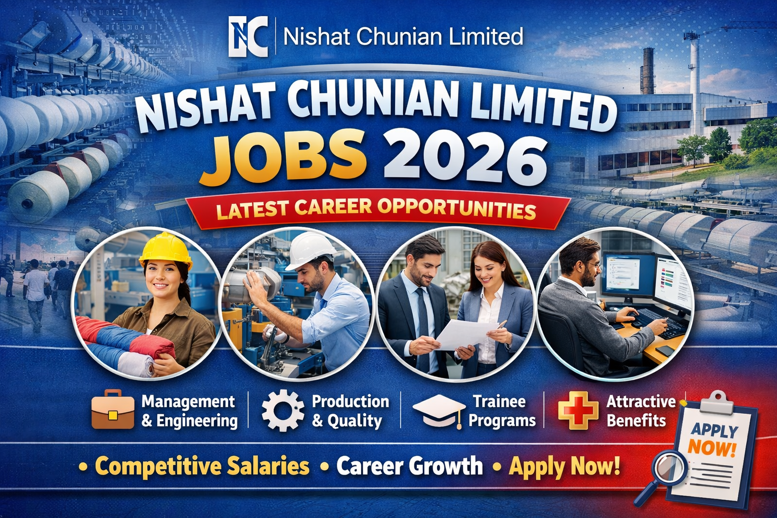 Nishat Chunian Limited Jobs 2026