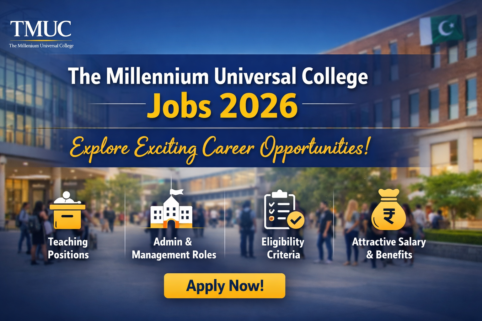 The Millennium Universal College Jobs 2026