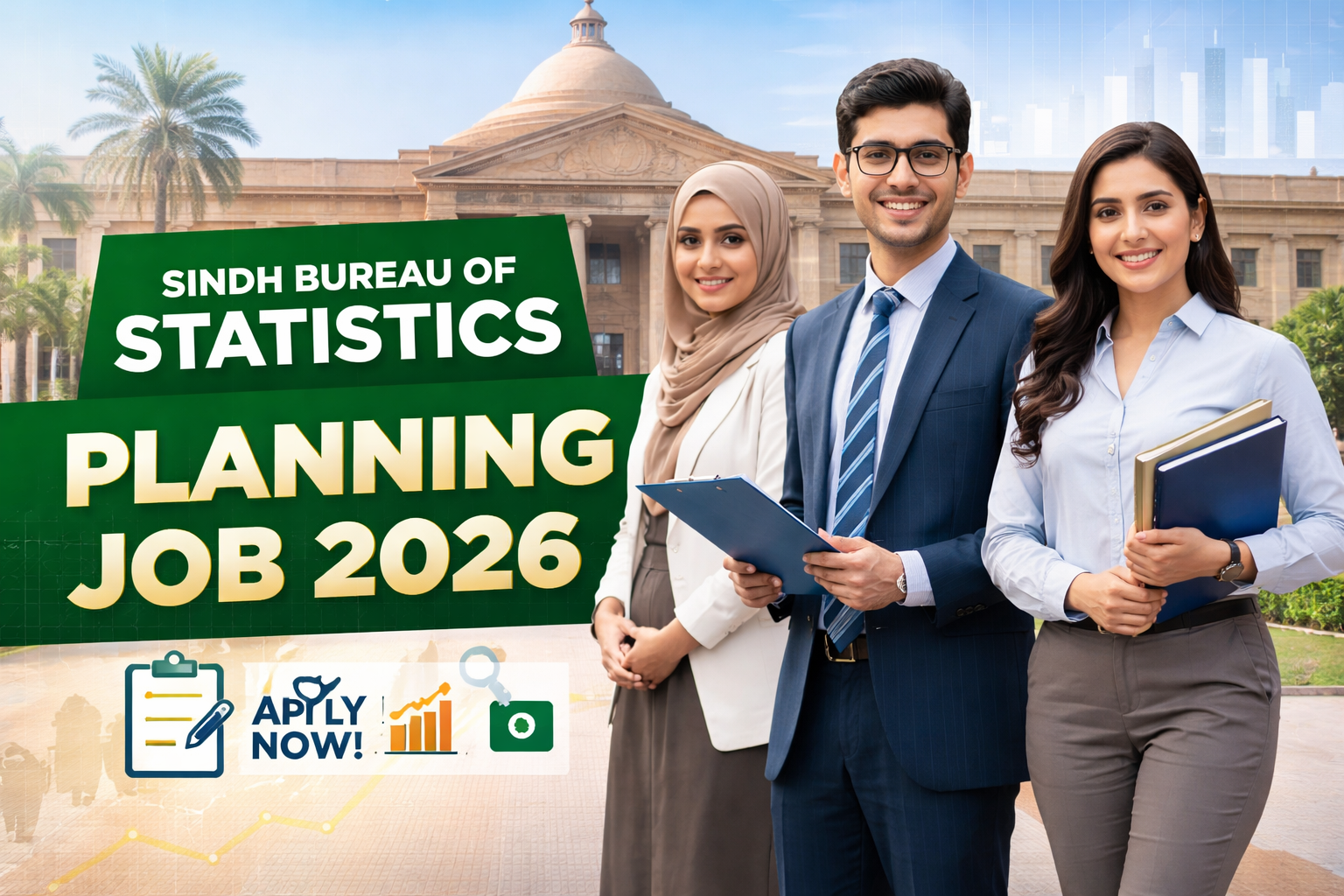 Sindh Bureau of Statistics Planning Job 2026