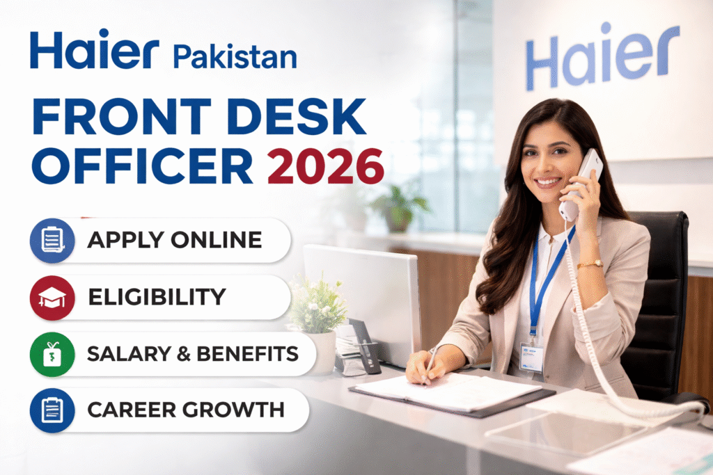 Front Desk Officer 2026