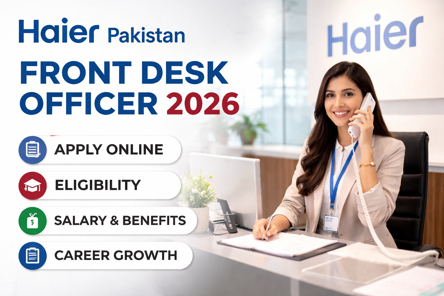 Front Desk Officer 2026